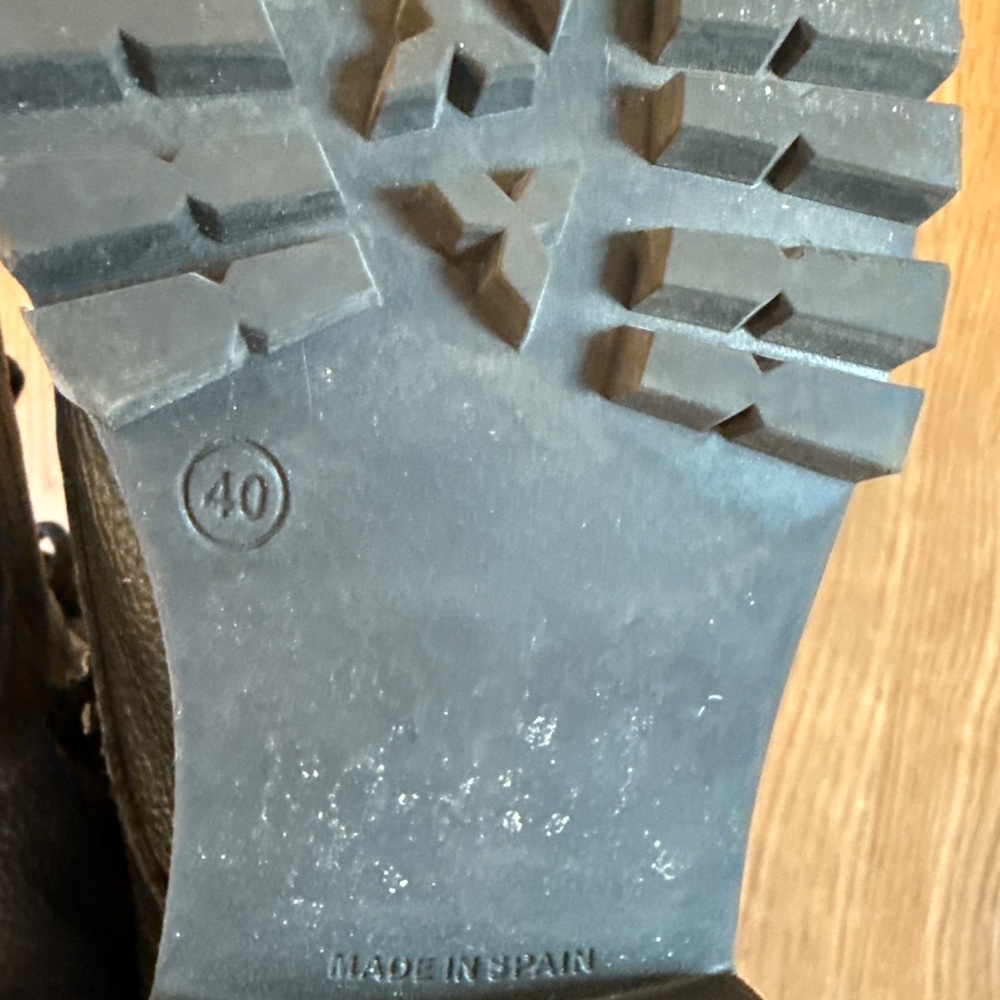Made in Spain combat  Leather boots - Picture 7 of 7